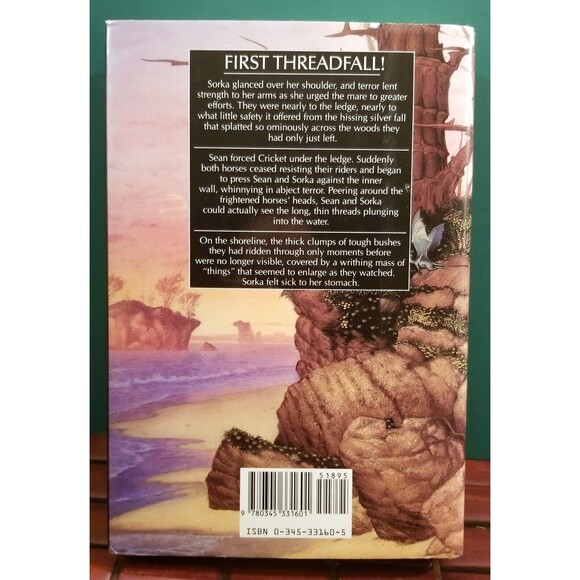 Renegades of Pern: Dragonsdawn by Anne McCaffrey 1988 Hardcover - Picture 2 of 2